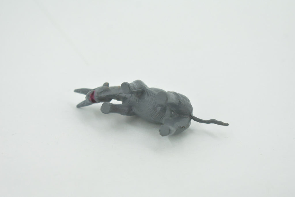 Arsnoitherium, Extinct order Embrithopoda, Prehistoric, High Quality, Hand Painted, Rubber, Realistic, Figure, Toy, Kids, Educational, Gift,     2 1/2"      CH662 BB169