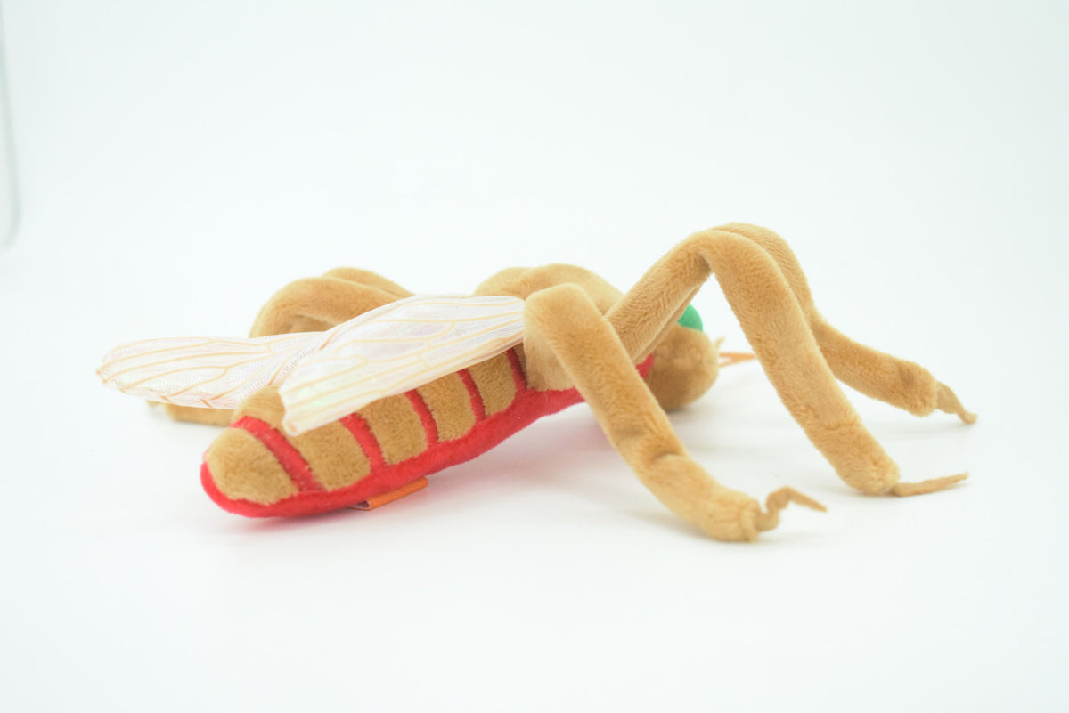 Mosquito, Anopheles mosquitoes often Related to malaria, Plush Design, Educational, Figure, Replica, Gift,    7"    F1609 B619
