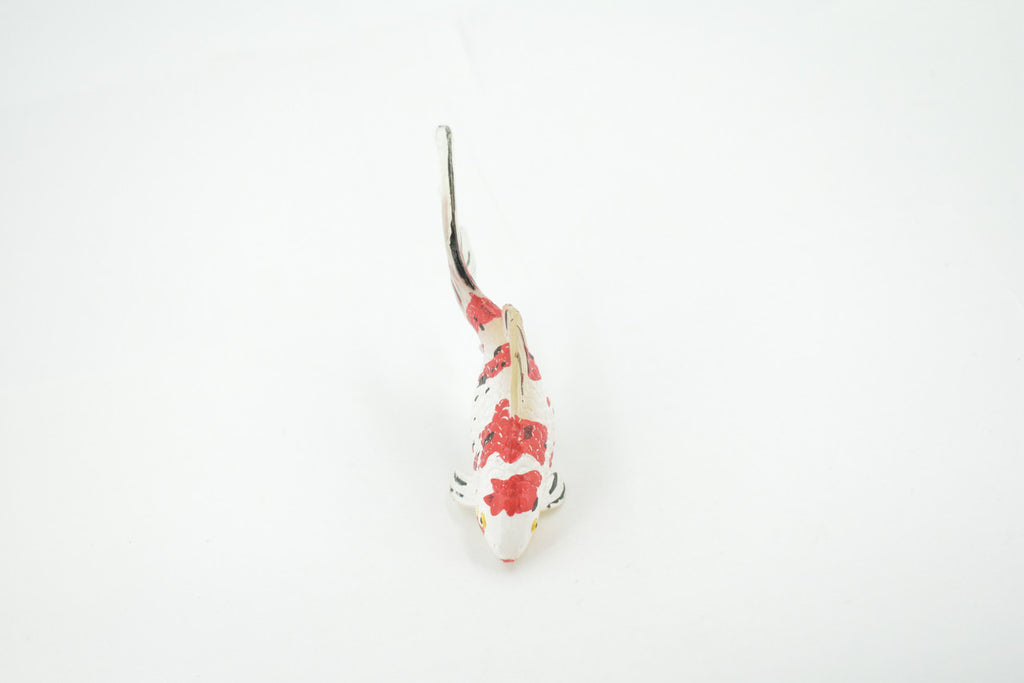 Fish, Koi, Goldfish, Carp, Museum Quality, Hand Painted, Rubber, Realistic Figure, Model, Replica, Toy, Kids, Educational, Gift,    4 1/2"   CH664 BB169