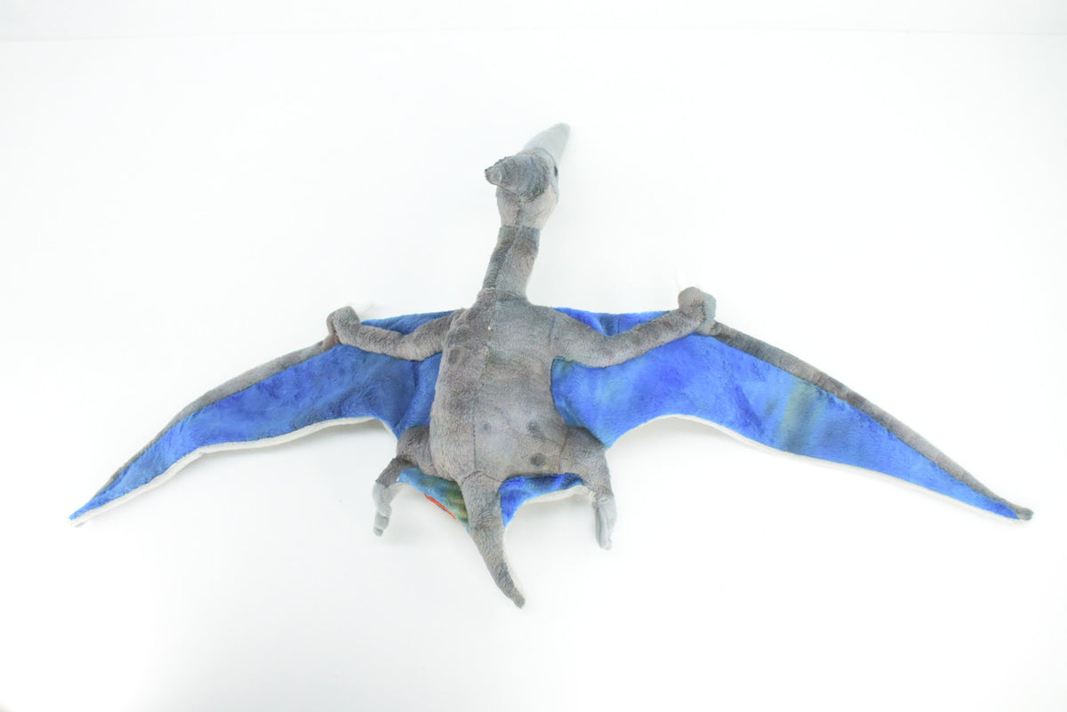 Pteranodon, Plush Dinosaur, Soft, Stuffed Reptile Toy, Educational, Realistic, Beautiful Design, Figure, Lifelike, Replica, Gift,      12"   RI59 B661