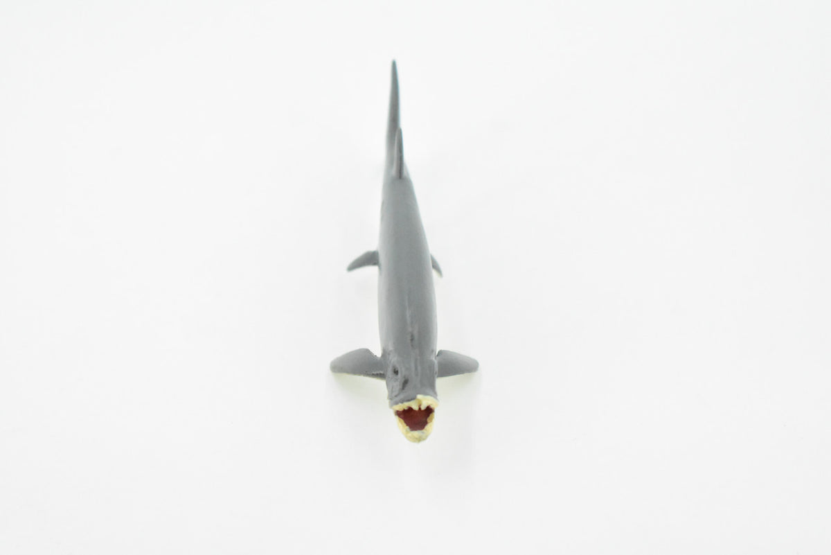 Xiphactinus, Extinct Fish, Fanged Tarpon, Museum Quality, Hand Painted, Educational, Prehistoric, Realistic Toy Figure, Diorama Model, Kids,  Gift,    3 Inches.   CH403 BB108