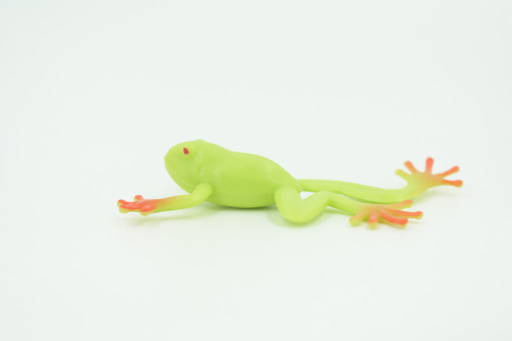 Tree Frog, 4 or 8 or 12 Piece Sets, Rubber Amphibian, Educational, Realistic Hand Painted, Figure, Lifelike Model, Figurine, Replica, Gift,   2 1/2"   US12 B58