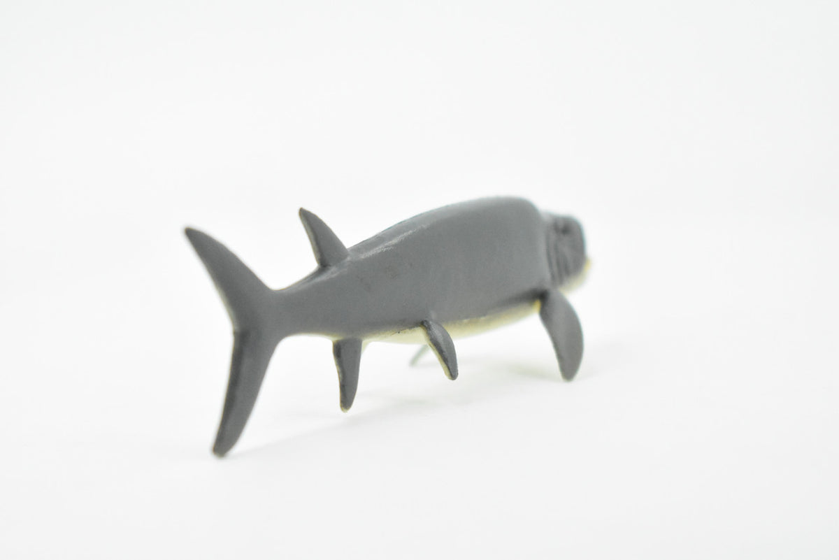Xiphactinus, Extinct Fish, Fanged Tarpon, Museum Quality, Hand Painted, Educational, Prehistoric, Realistic Toy Figure, Diorama Model, Kids,  Gift,    3 Inches.   CH403 BB108