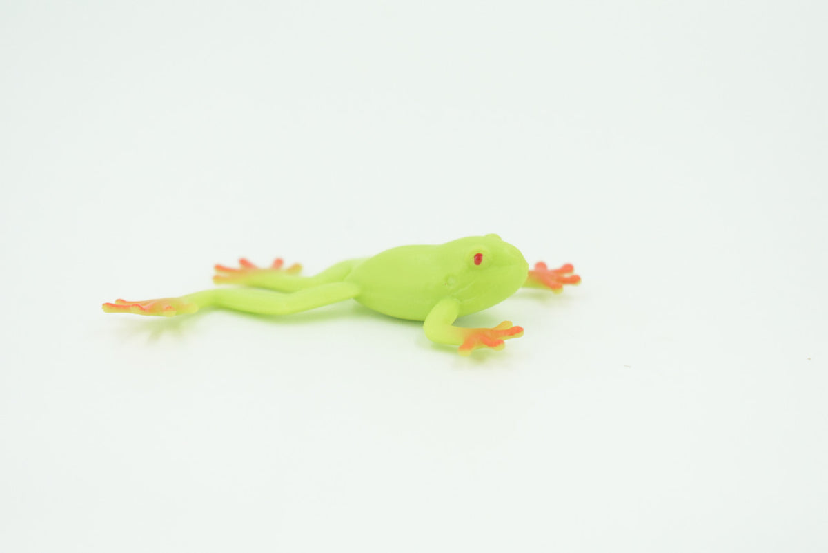 Tree Frog, 4 or 8 or 12 Piece Sets, Rubber Amphibian, Educational, Realistic Hand Painted, Figure, Lifelike Model, Figurine, Replica, Gift,   2 1/2"   US12 B58