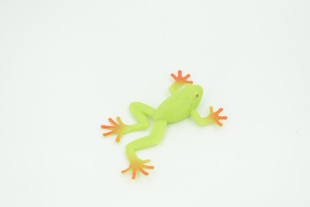 Tree Frog, 4 or 8 or 12 Piece Sets, Rubber Amphibian, Educational, Realistic Hand Painted, Figure, Lifelike Model, Figurine, Replica, Gift,   2 1/2"   US12 B58