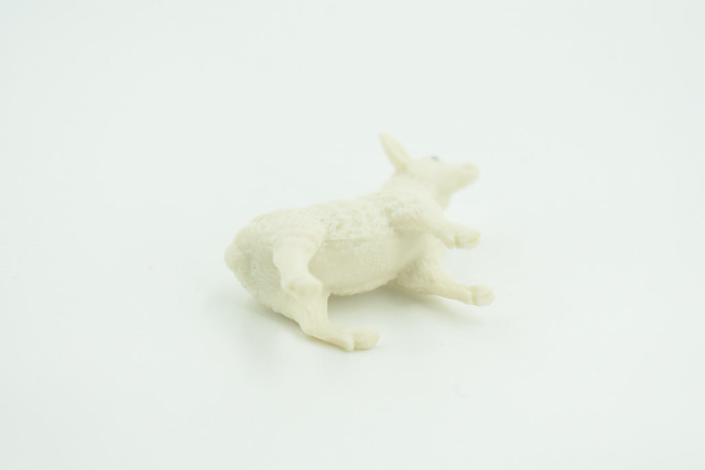 Sheep, Lamb, ewe, Very Nice Plastic Animal, Educational, Realistic Figure, Lifelike Model, Figurine, Replica, Gift,     2"    F4259 B375