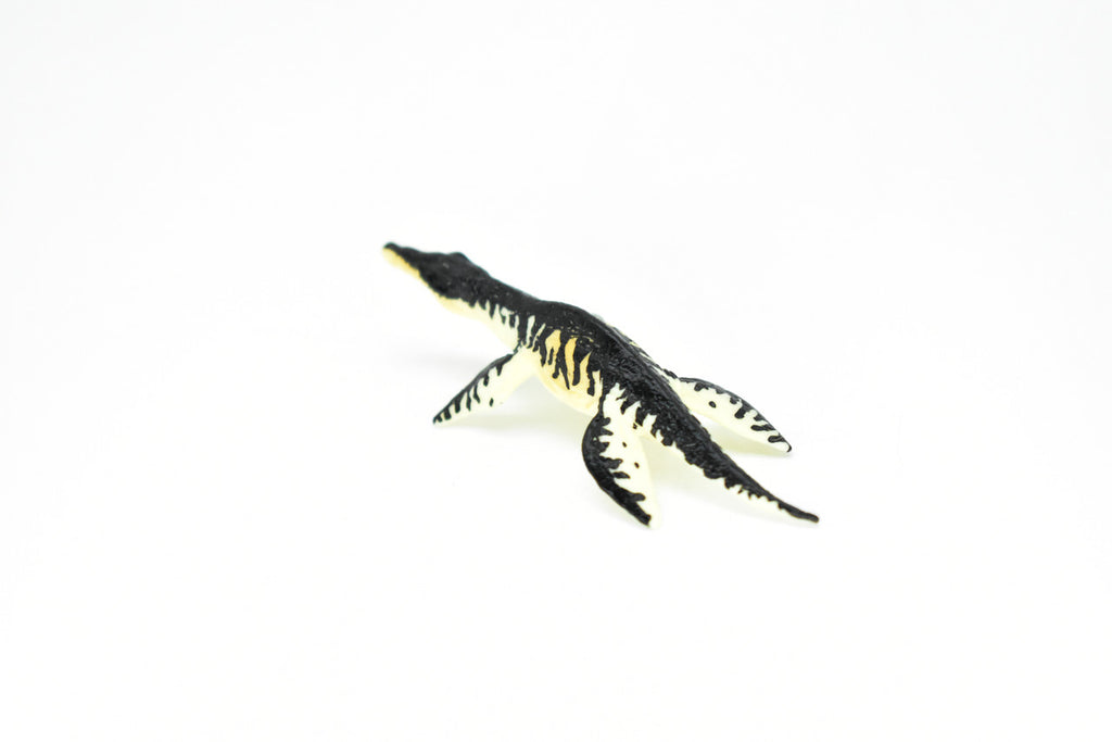 Liopleurodon Dinosaur, Museum Quality, Animal, Educational, Realistic Hand Painted, Figure, Lifelike Model, Vintage Replica, Toy, Gift,    2 1/2 Inches.    F8104 B117