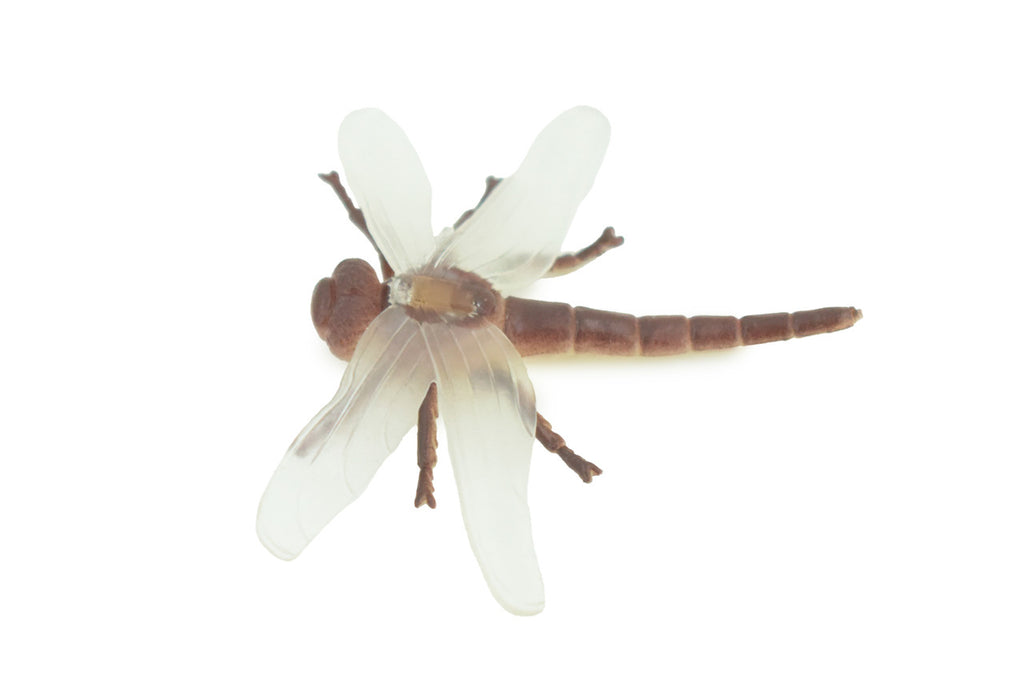 Dragonfly, Very Nice Rubber Insect, Educational, Realistic Hand Painted, Figure, Lifelike Model, Figurine, Replica, Gift, 2" US15 B44