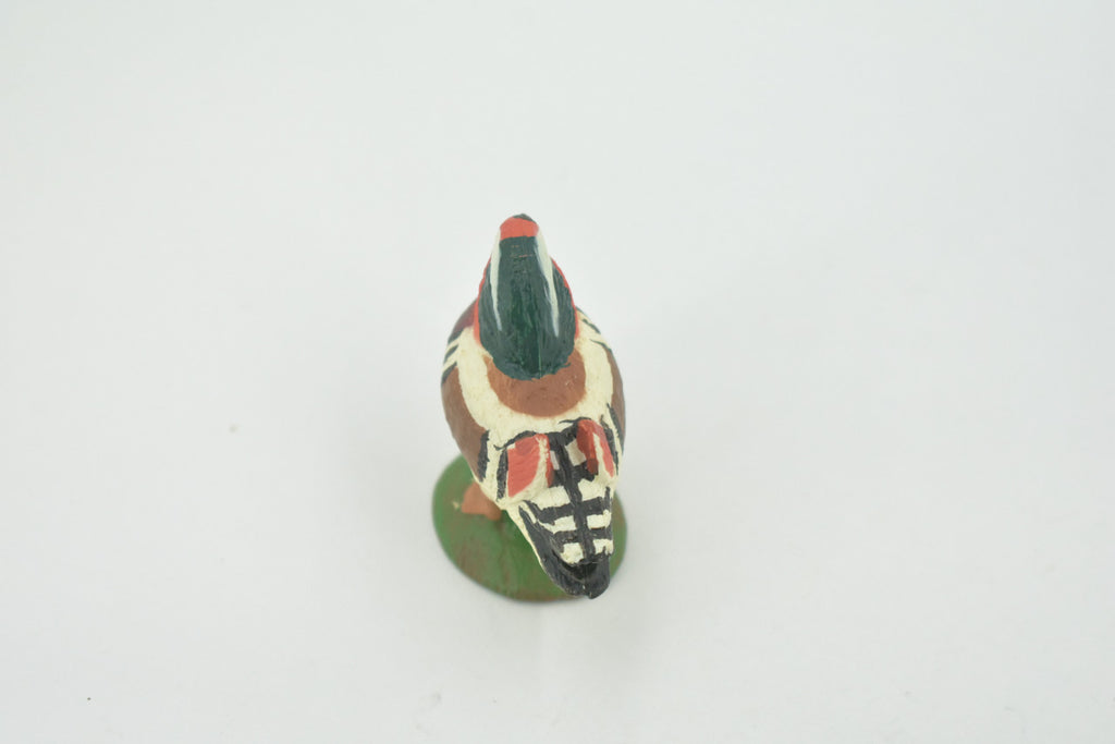 Bird, Mandarin Duck, Museum Quality, Hand Painted, Rubber, Realistic, Figure, Model, Replica, Toy, Kids, Educational, Gift,        2"        CH716 BB174