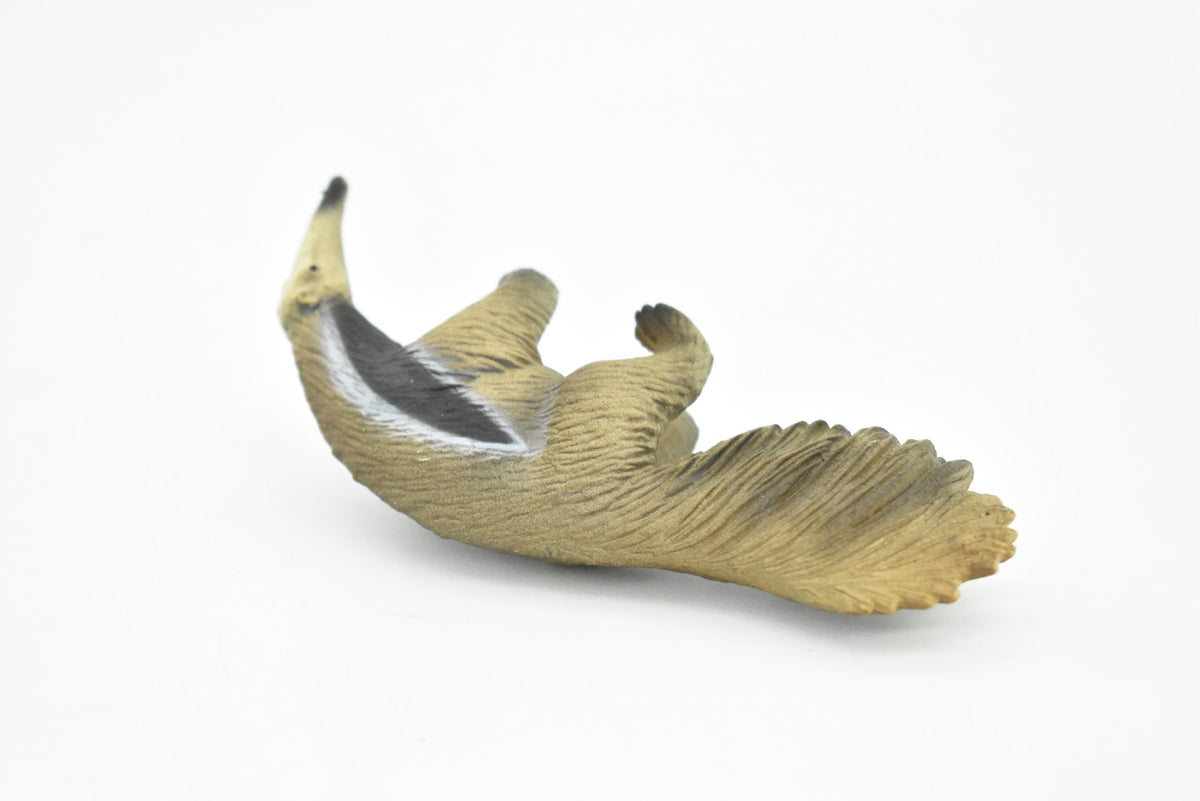 Anteater, Giant Vermilingua,  Museum Quality, Hand Painted, Educational, Rubber Animal, Realistic Toy Figure, Diorama Model, Kids, Gift,     4 Inches.    CH087 BB83