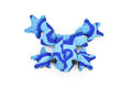 Frog, Amphibians, Blue, HandMade In Thailand, Sand Creatures, Paper Weight, Bean Bag, Cornhole, Game, Toy, Kids, Educational, 3 Inches
