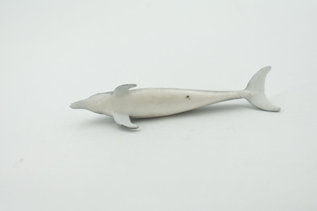 Dolphin, Atlantic Spotted Dolphin, High Quality, Hand Painted, Rubber, Marine Mammal, Realistic, Figure, Model, Toy, Kids, Educational, Gift,     3"      CH657 BB169