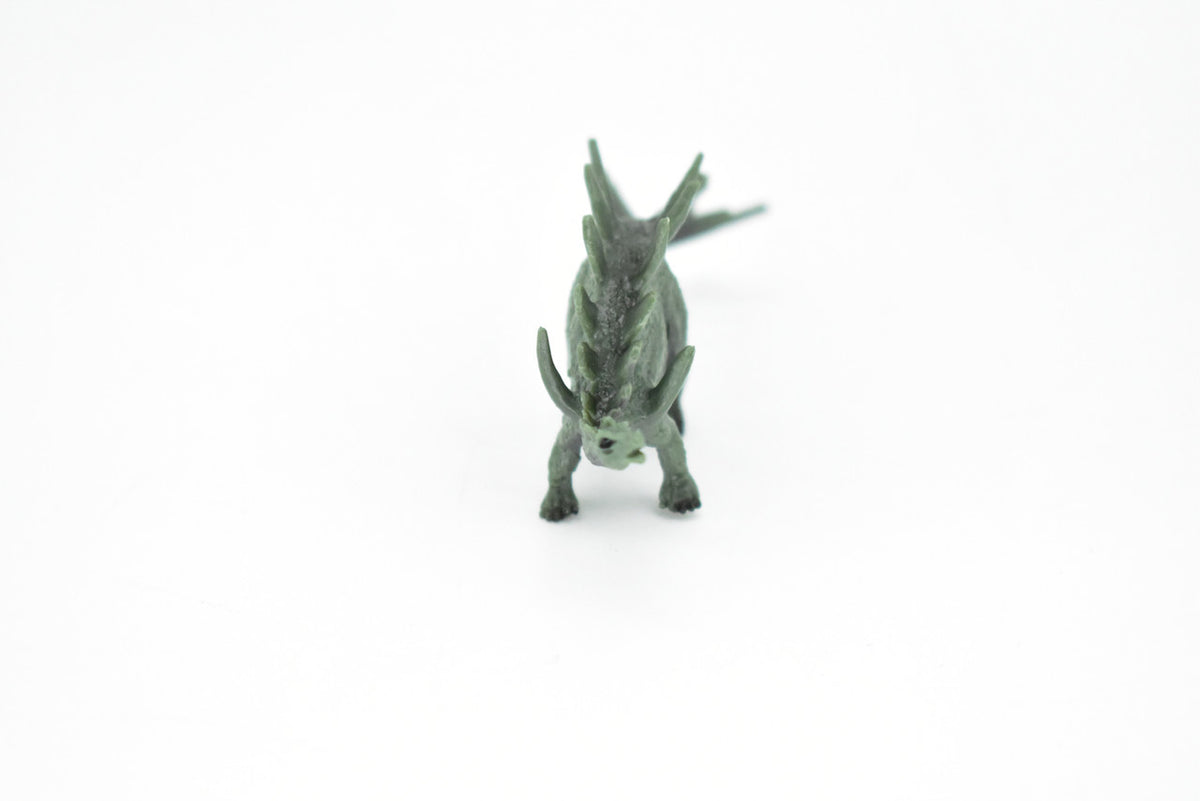 Kentrosaurus Dinosaur, Museum Quality, Animal, Educational, Realistic Hand Painted, Figure, Lifelike Model, Vintage Replica, Toy, Gift,    2 1/2 Inches.   F8118 B117