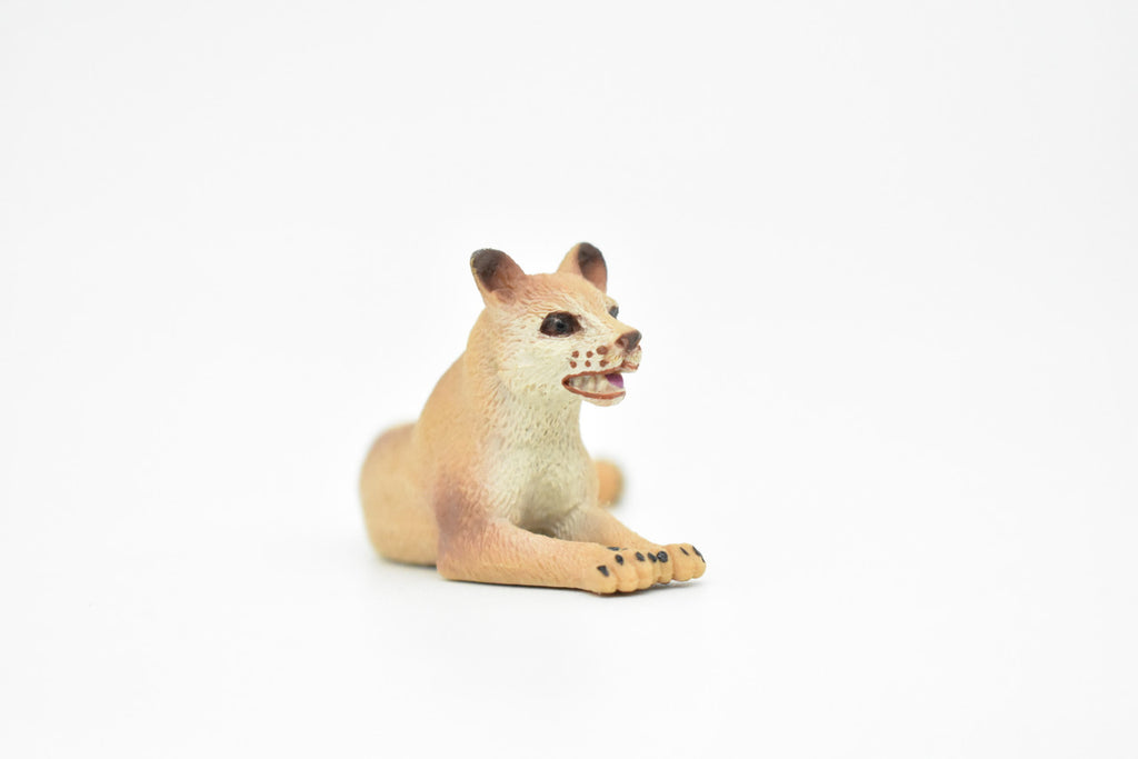 Lion, Mountain, Puma, Realistic Rubber Reproduction, Hand Painted Figurines    4"     CH153 B248