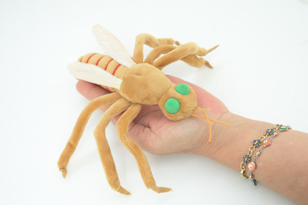 Mosquito, Anopheles mosquitoes often Related to malaria, Plush Design, Educational, Figure, Replica, Gift,    7"    F1609 B619