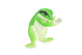 Frog Praying, Frog Showing Respect with Hands Together, Educational, Realistic, Diorama Model, Figure, Lifelike, Replica, Gift, 2 inches. CH1011 BB218