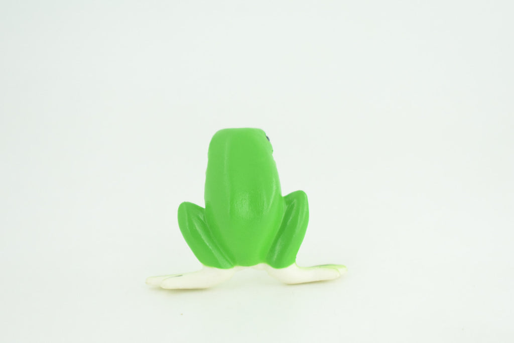 Frog Praying, Frog Showing Respect with Hands Together, Educational, Realistic, Diorama Model, Figure, Lifelike, Replica, Gift,   2 inches.       CH1011 BB218