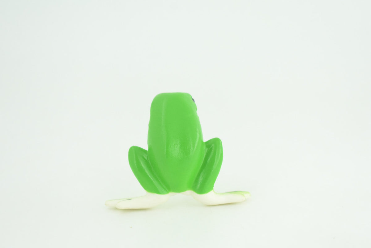 Frog Praying, Frog Showing Respect with Hands Together, Educational, Realistic, Diorama Model, Figure, Lifelike, Replica, Gift,   2 inches.       CH1011 BB218