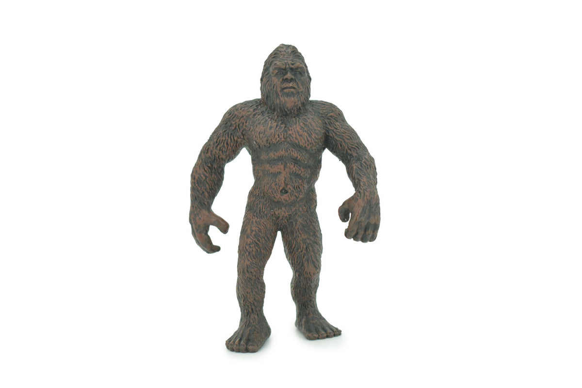 Bigfoot, Sasquatch, Wild Man, Yeti, Statue, Cryptid, Very Realistic Rubber Figure, Model, Educational, Animal, Hand Painted, Kids, Educational, Gift,      5"      CH297 BB180