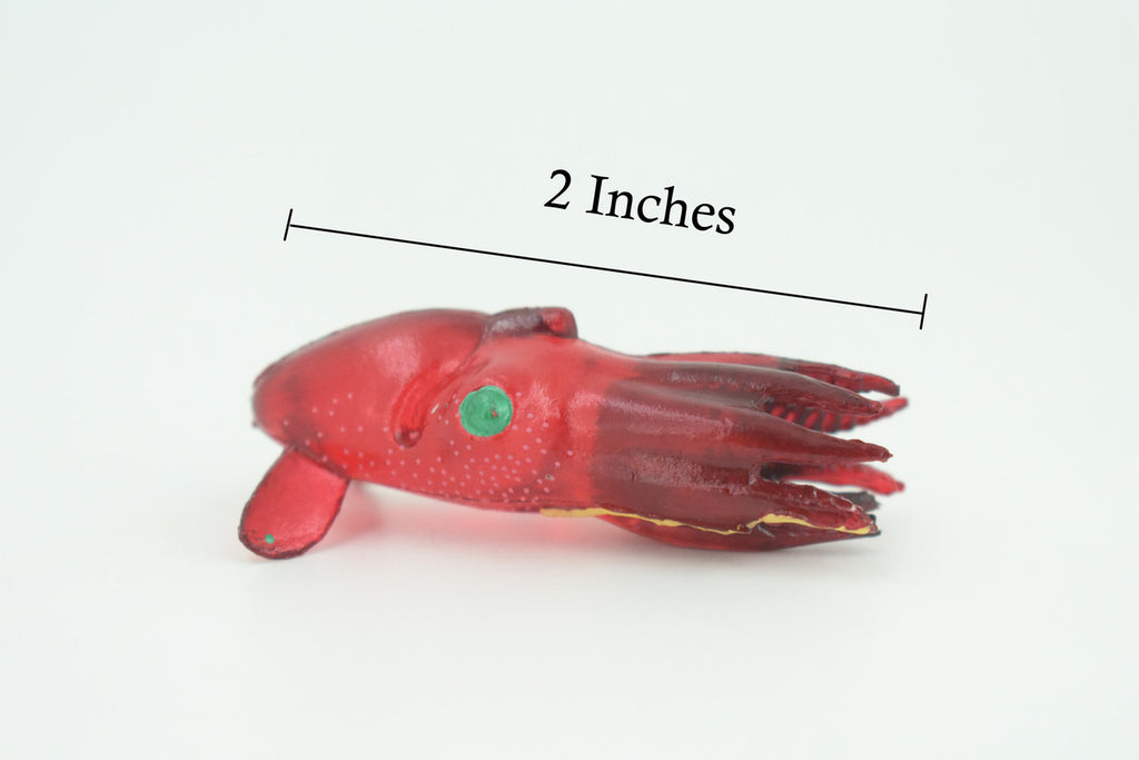 Vampire Squid, Educational, Hand Painted, Museum Quality, Rubber Animal, Realistic, Diorama, Toy, Kids, Gift, 2 1/2 Inches. CH746 BB184
