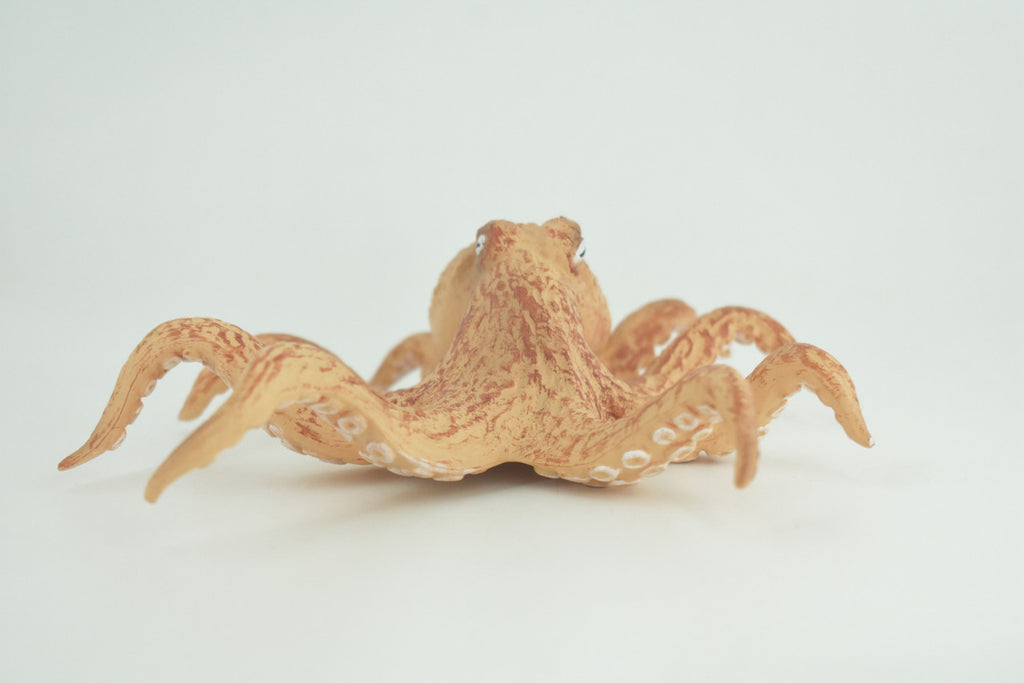 Octopus, Octopodes, Octopoda, Octopi, Ocean, Hand Painted, Rubber Realistic Toy Figure, Diorama, Model, Replica, Kids, Educational, Gift,   6 Inches.   CH1007 BB220