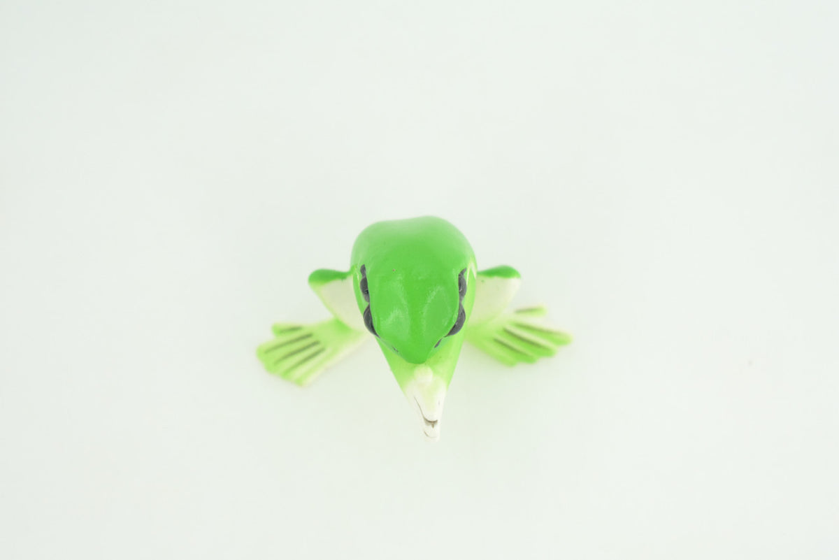Frog Praying, Frog Showing Respect with Hands Together, Educational, Realistic, Diorama Model, Figure, Lifelike, Replica, Gift,   2 inches.       CH1011 BB218