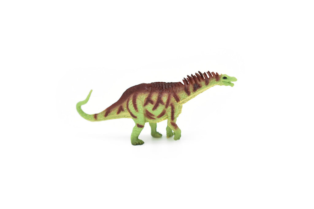 Amargasaurus Dinosaur, Museum Quality, Animal, Educational, Realistic Hand Painted, Figure, Lifelike Model, Vintage Replica, Toy,  3 Inches. 