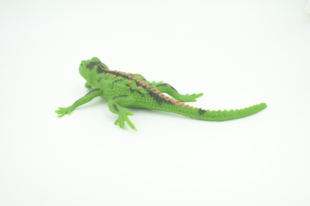 Lizard, Stretchable, Squishy, Squeezable, Very nice Soft Rubber Reptile, Educational, Realistic, Hand Painted, Figure, Replica, Gift, 8"