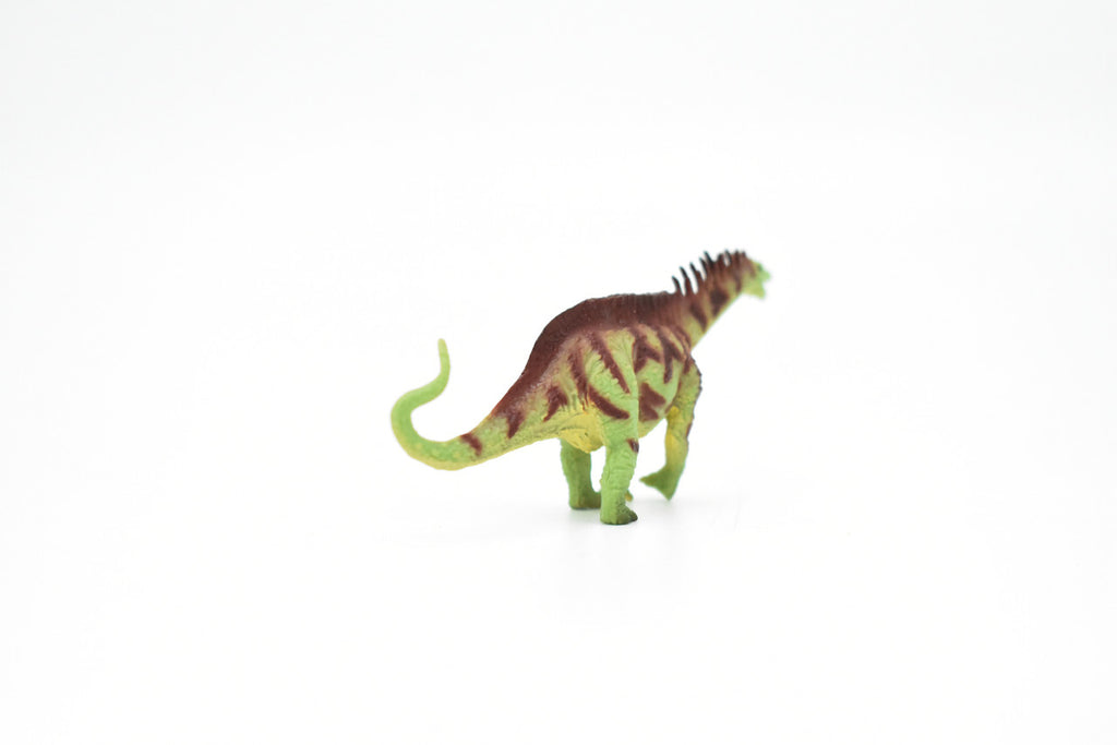 Amargasaurus Dinosaur, Museum Quality, Animal, Educational, Realistic Hand Painted, Figure, Lifelike Model, Vintage Replica, Toy,  3 Inches. 
