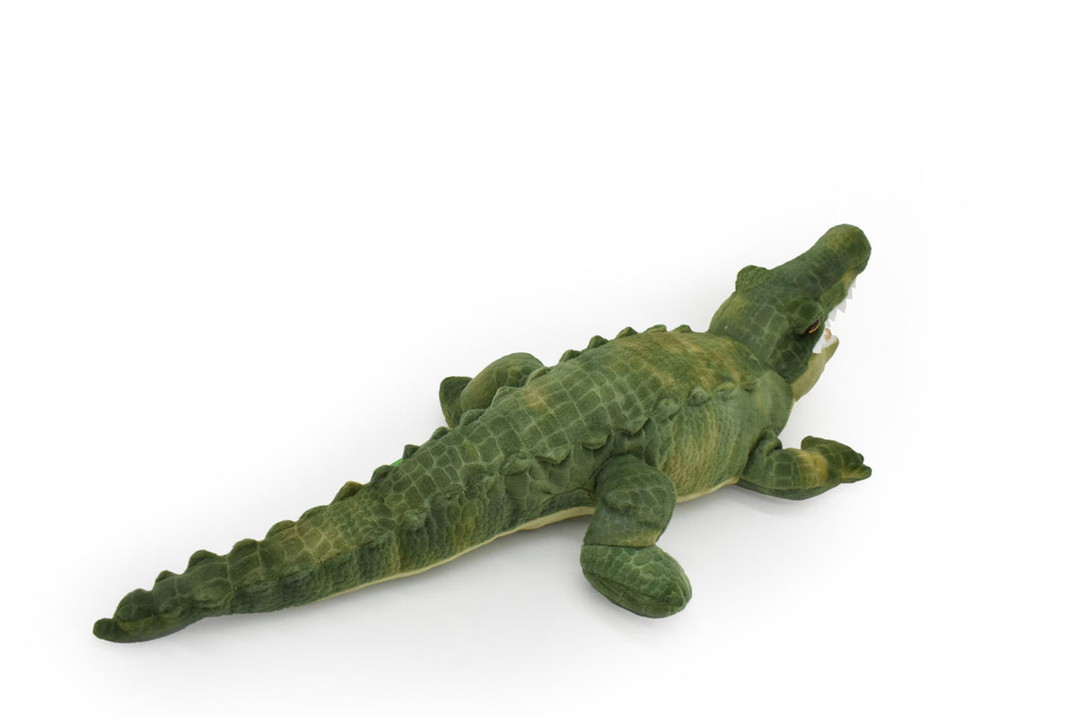 Alligator, Very Nice, Stuffed Animal, Educational, Plush Realistic Figure, Lifelike Model, Replica, Gift,     23"      F3555 B406
