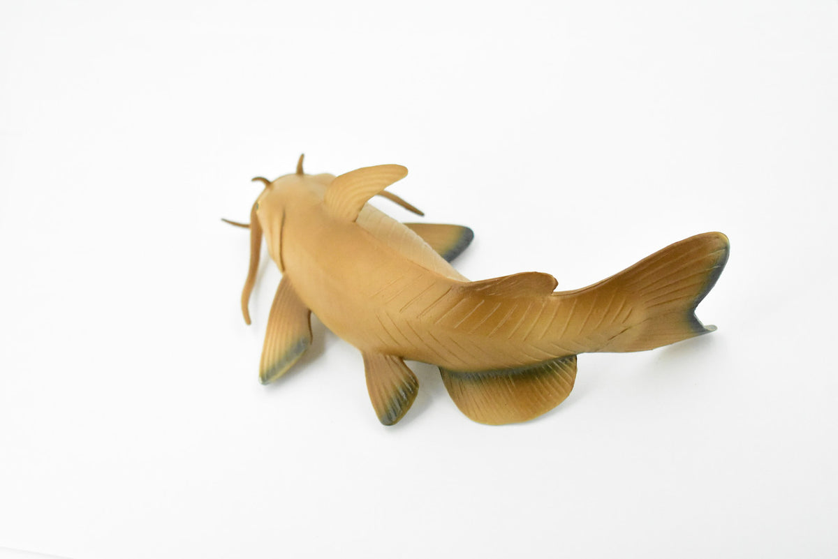 Catfish, Museum Quality, Hand Painted, Rubber Fish, Realistic Toy Figure, Model, Replica, Kids, Educational, Gift,        7"      CH200 BB117