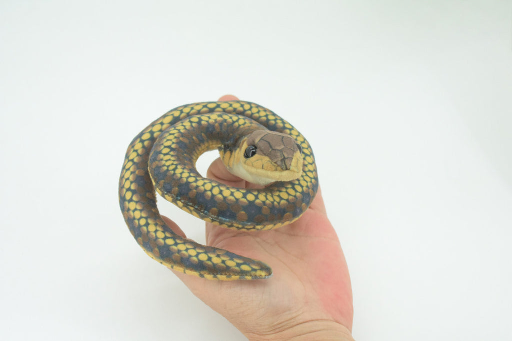 Snake Finger Puppet, Very Nice Plush Snake, Stuffed Reptile, Educational, Realistic, Lifelike Model, Gift,    5"   FM09 B235