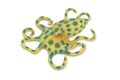 Octopus, Blue-ringed octopuses, Octopodes, Octopoda,Museum Quality, Hand Painted, Hard Rubber, Realistic, Model, Replica, Kids, Educational, Gift,   4 1/2"  CH289  BB179