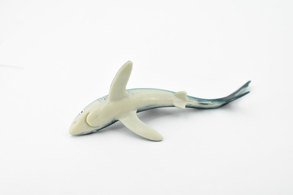 Blue Shark, Blue pointer, , Museum Quality, Hand Painted, Educational, Rubber Fish, Diorama Model, Replica, Realistic Toy Figure, Kids,  Gift,    5 Inches.   CH202 BB117