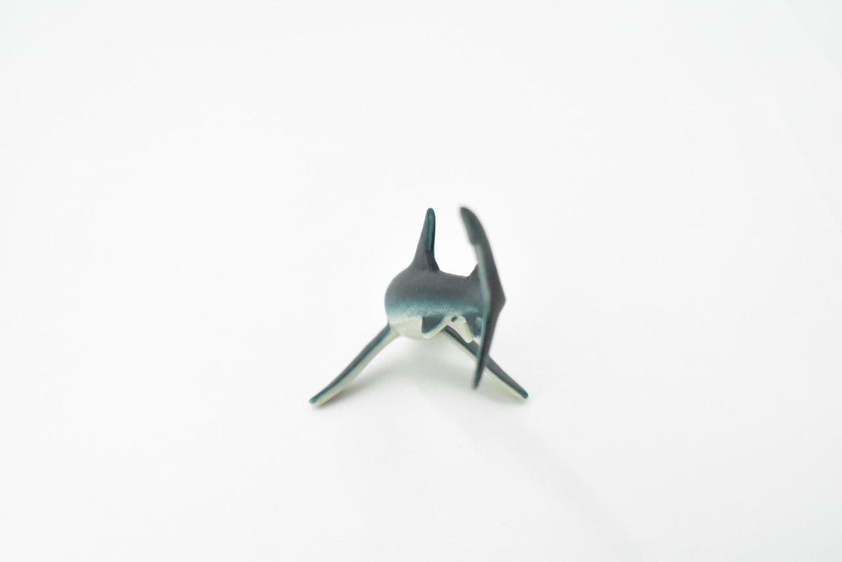 Blue Shark, Blue pointer, Museum Quality, Hand Painted, Educational, Rubber Fish, Diorama Model, Replica, Realistic Toy Figure, Kids,  5 Inches. 