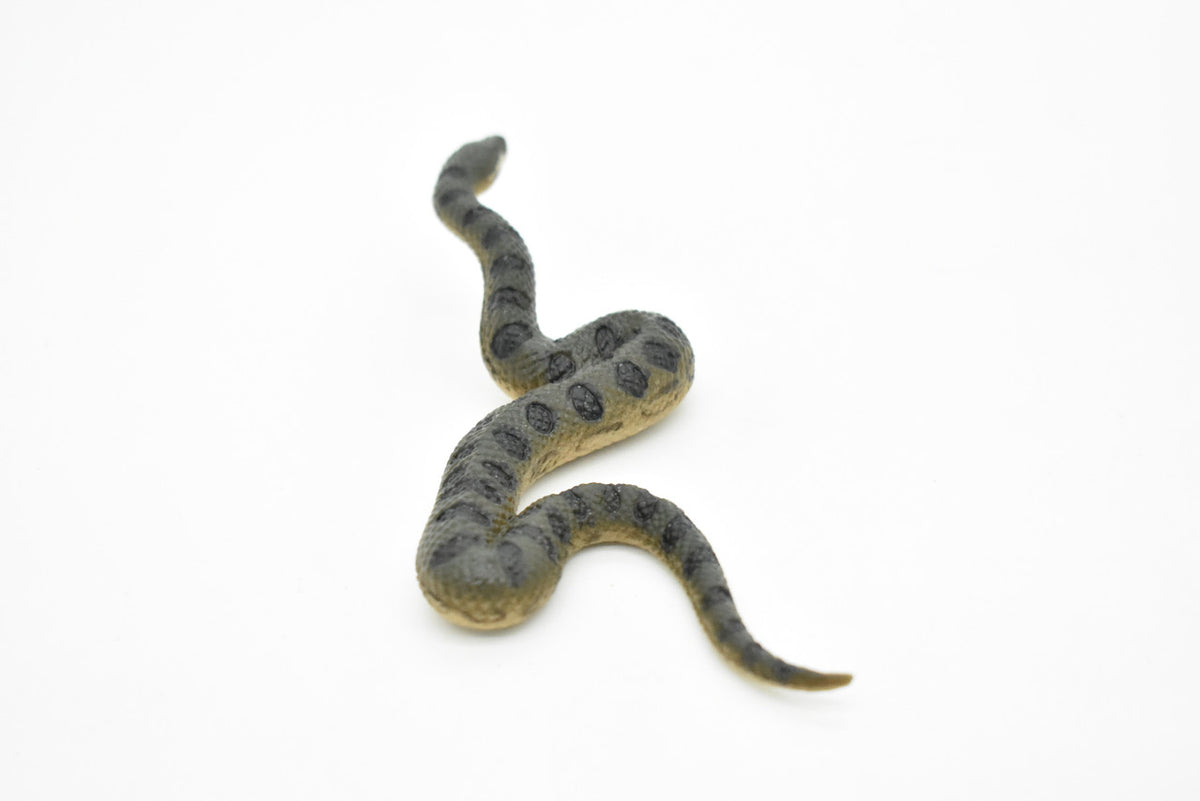 Anaconda Toy, Green, Snake, Very Realistic Rubber Figure, Model, Educational, Animal, Hand Painted Figurines,  5"    CH044 BB76