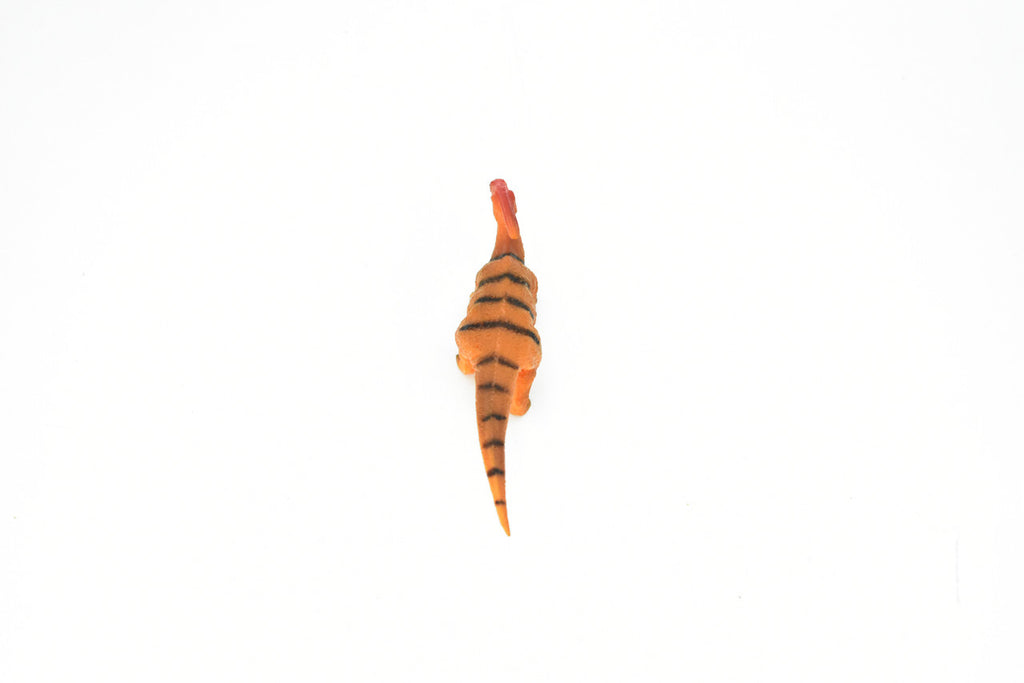 Parasaurolophus Dinosaur, Museum Quality, Animal, Educational, Realistic Hand Painted, Figure, Lifelike Model, Vintage Replica, Toy, Gift,   3 Inches.    F8119 B117