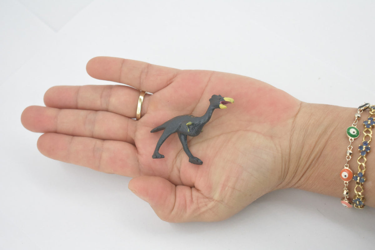 Dinornithidae, Extinct bird, Greater Moa, Prehistoric, High Quality, Hand Painted, Rubber, Realistic, Figure, Model, Toy, Kids, Educational, Gift,     2"      CH660 BB169