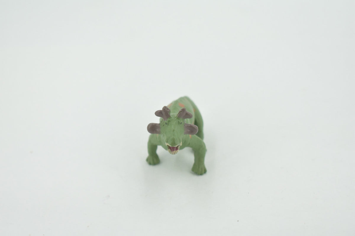 Estemmenosuchus, extinct therapsid, High Quality, Hand Painted, Rubber, Realistic, Figure, Model, Replica, Toy, Kids, Educational, Gift,       2"        CH713 BB174