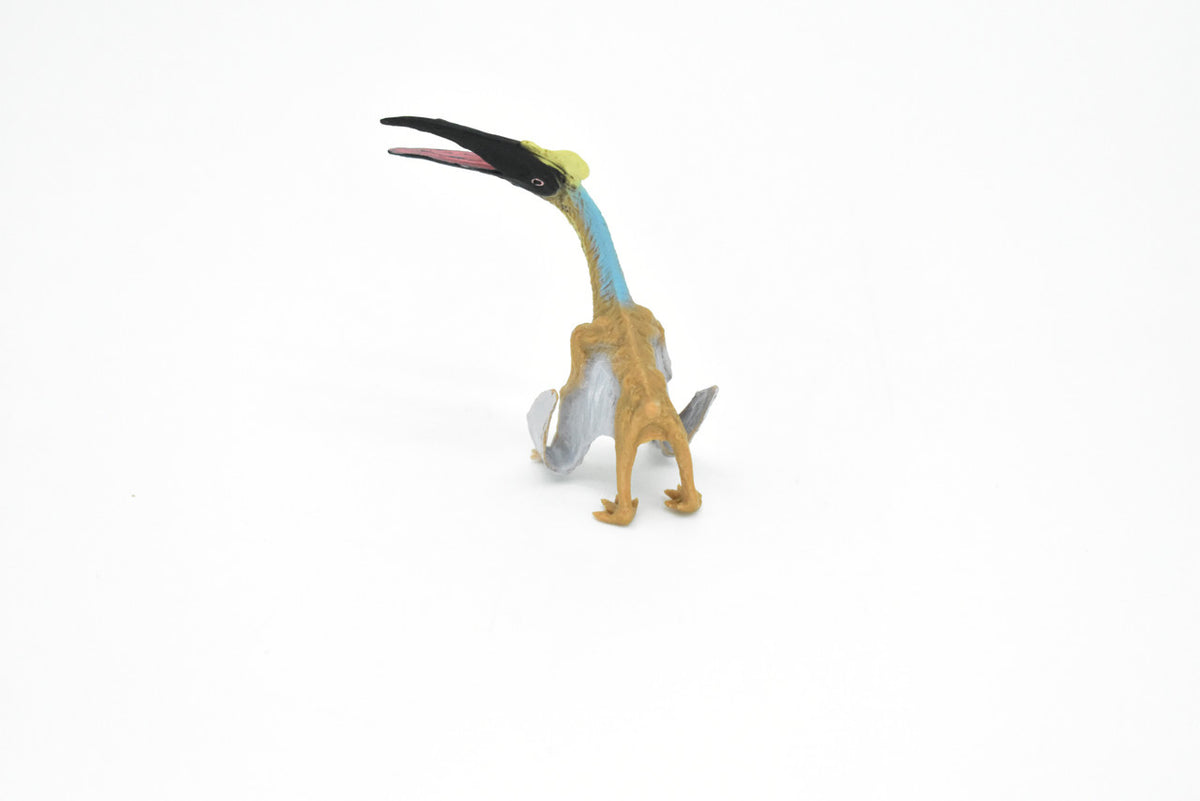 Quetzalcoatlus Dinosaur, Museum Quality, Animal, Educational, Realistic Hand Painted, Figure, Lifelike Model, Vintage Replica, Toy, Gift,    3 Inches.    F8103 B117