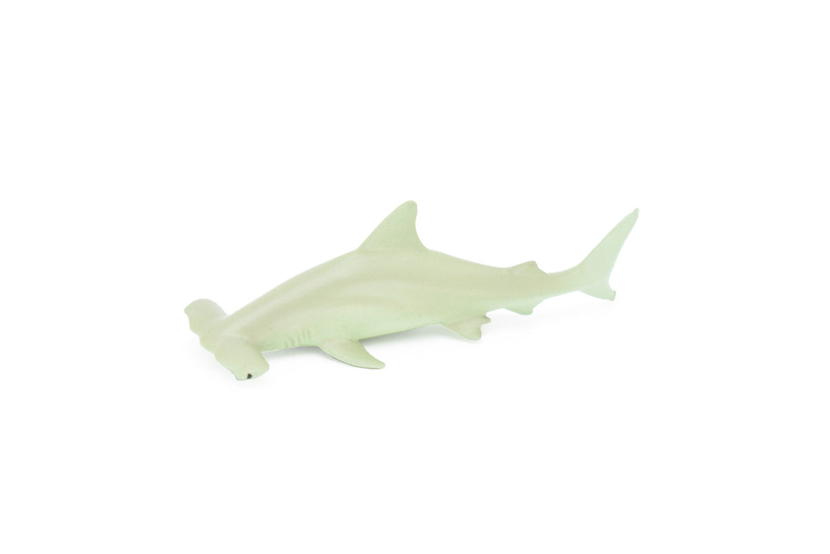 Hammerhead Shark, Curved, Very Nice Plastic Replica    3"   -   F1011 B118