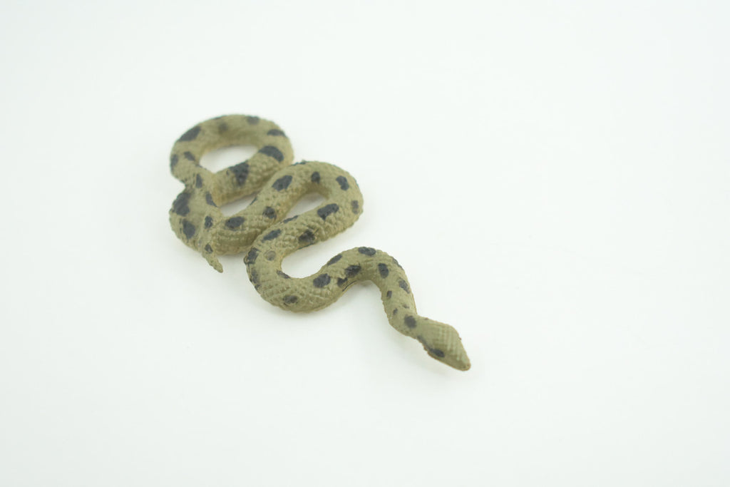Anaconda, Snake, Very Nice Rubber Reptile, Educational, Realistic Hand Painted, Figure, Lifelike Model, Figurine, Replica, Gift,       4"     F430 B364