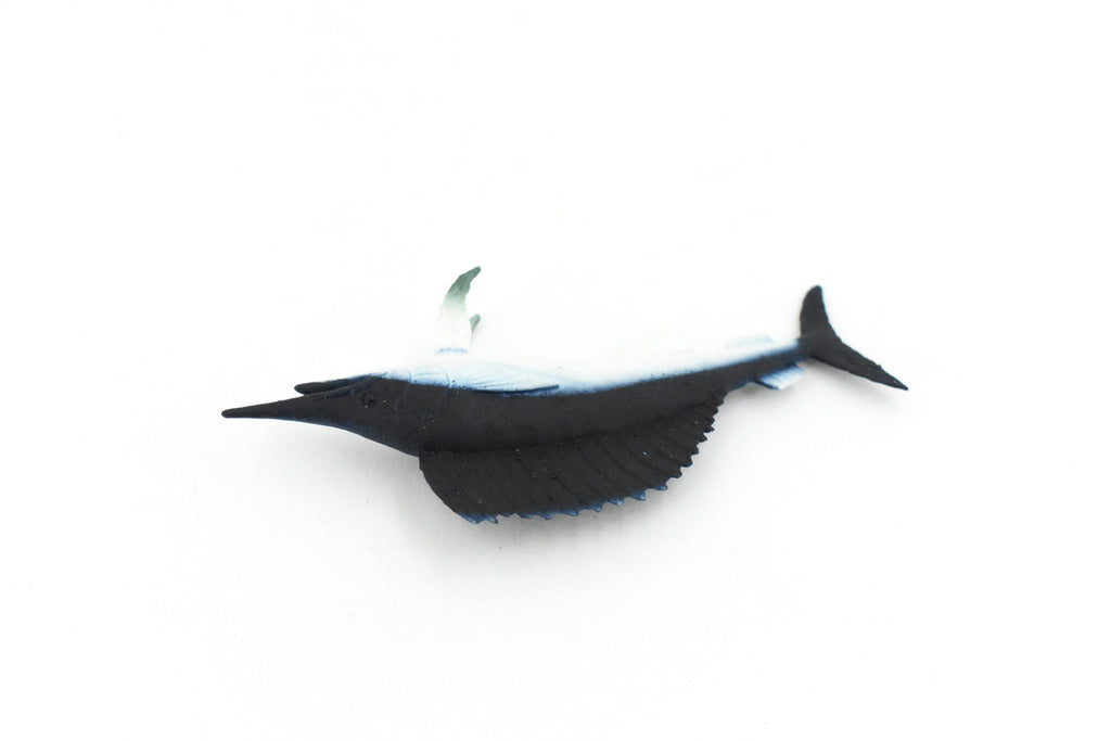 Sailfish, Billfish, Rubber Fish, Realistic Toy Figure, Model, Replica, Kids, Educational, Gift,      3 1/2"         F225 B36