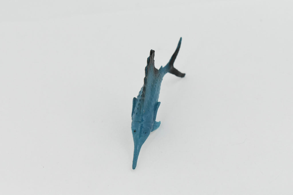Sailfish, Billfish,  Rubber Fish, Realistic Toy Figure, Model, Replica, Kids, Educational, Gift,      3"     F1134 B163