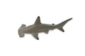 Shark, Scalloped Hammerhead Shark, High Quality, Hand Painted, Realistic, Rubber, Fish, Figure, Model, Toy, Kids, Educational, Gift,     3 1/2"   CH700 BB174