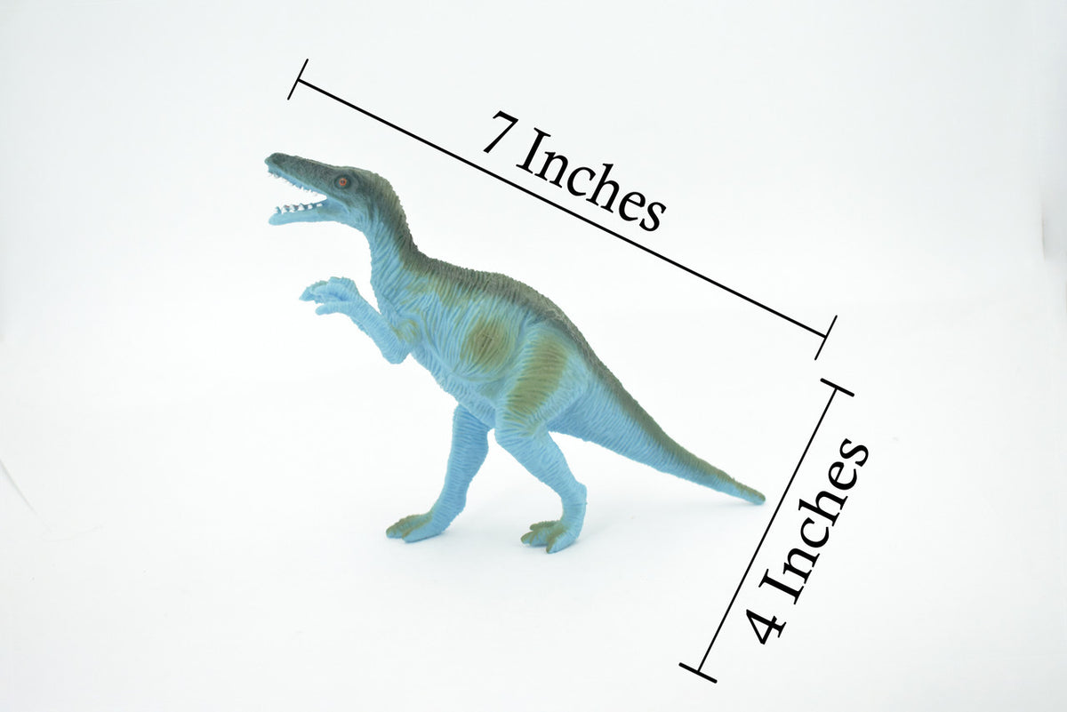 Albertosaurus, Albertosaurs, Cretaceous Dinosaurs, High Quality, Hand Painted, Rubber, Realistic, Model, Replica, Toy, Kids, Educational, Gift,      7"     RI25 B166