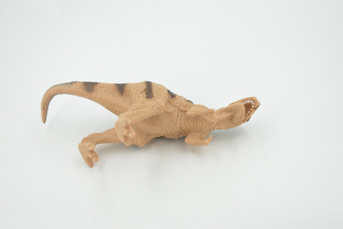 Tyrannosaurus rex, King of Dinosaurs, T-Rex, High Quality, Hand Painted, Rubber, Realistic, Model, Replica, Toy, Kids, Educational, Gift,      5 1/2"     RI24 B166