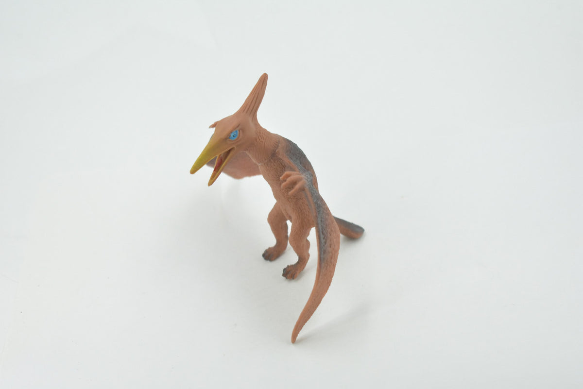 Pterodactyl, Extinct genus of Pterosaurs, Dinosaur, High Quality, Hand Painted, Rubber, Realistic, Model, Replica, Toy, Kids, Educational, Gift,      6"     RI22 B166