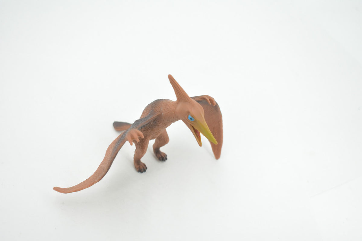 Pterodactyl, Extinct genus of Pterosaurs, Dinosaur, High Quality, Hand Painted, Rubber, Realistic, Model, Replica, Toy, Kids, Educational, Gift,      6"     RI22 B166