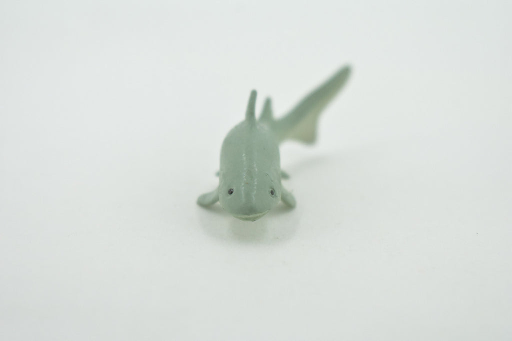 Grey Nurse Shark, High Quality Rubber, Fish Design, Hand Painted, Educational, Realistic, Diorama Figure, Model, Replica,  Gift,      3 Inches.